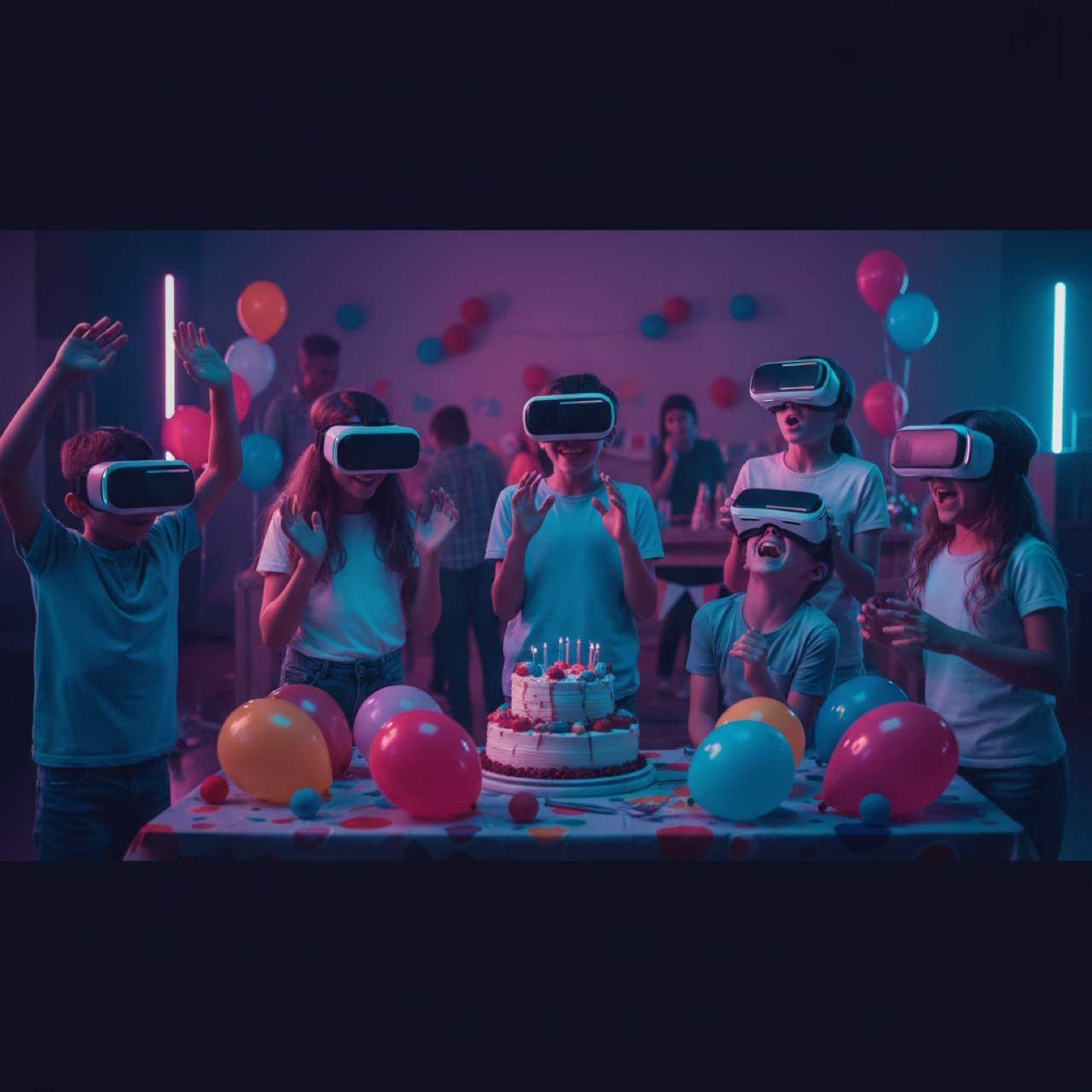 Anniversaire en réalité virtuelle