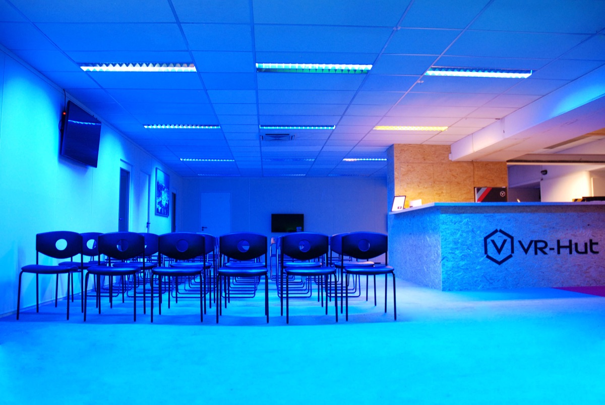 Espace de présentation et team building VR-Hut