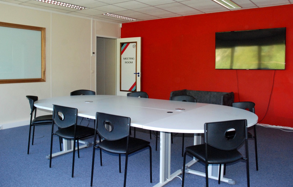 Salle de réunion de l'équipe VR-Hut