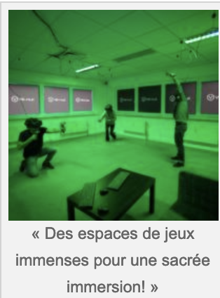 Capture d’écran de l’article N-gamz consacré à VR-Hut